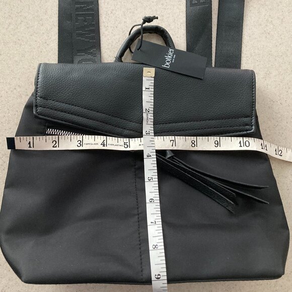Mini Nylon Black Backpack NWT Botkier New York - Picture 8 of 10
